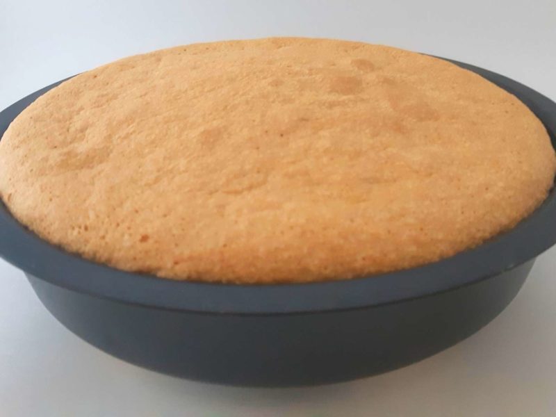 gâteau nuage cuit